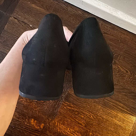 NWT | Zara Black Mesh and Suede Mary Jane Block Heels | Size 8 / 39 - Picture 8 of 13